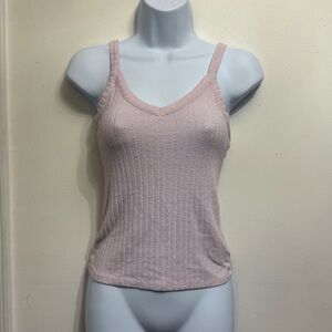 American‎ Eagle size S ribbed pink tank